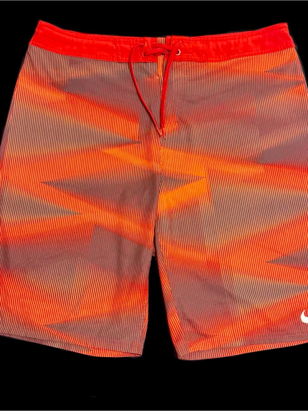 Nike men’s Board Shorts Swim Surf trunks geometric patterns 36 EUC